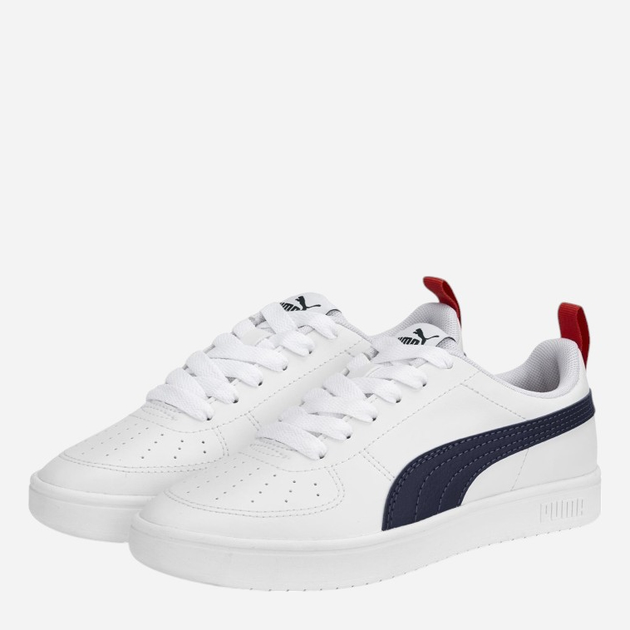 Sneakersy młodzieżowe chłopięce Puma Rickie Jr 38431109 37 (4UK) Białe - obraz 2