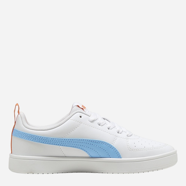 Підліткові кеди для хлопчика Puma Rickie Jr 38431137 35.5 (3UK) Білі з блакитним (4067983864988) - зображення 3