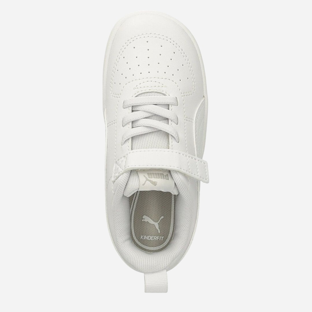 Дитячі кеди для хлопчика Puma Rickie AC+ Inf 38431401 27 (9UK) Білі (4064535898415) - зображення 4