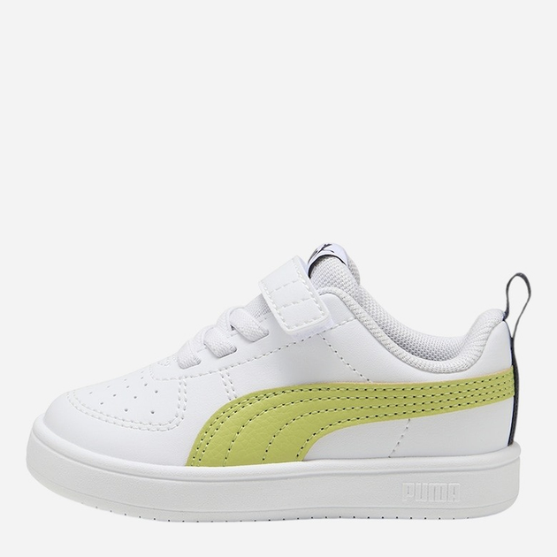 Sneakersy chłopięce na rzepy Puma Rickie AC+ Inf 38431436 22 (5UK) Białe - obraz 1