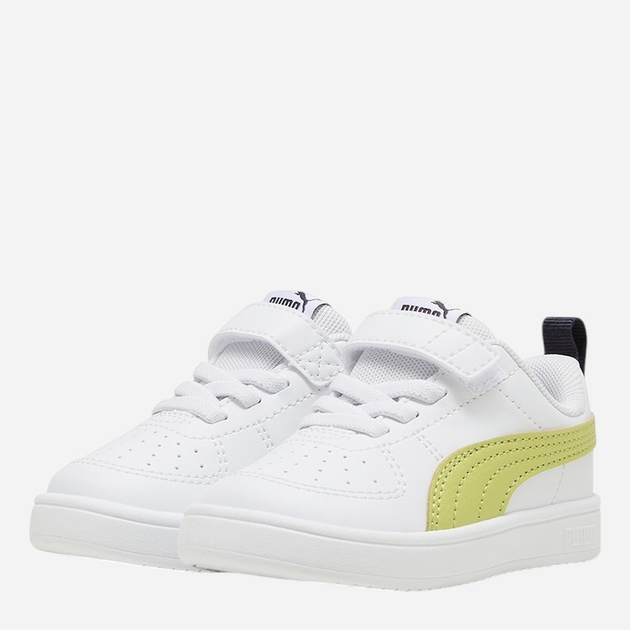 Sneakersy chłopięce na rzepy Puma Rickie AC+ Inf 38431436 26 (8.5UK) Białe - obraz 2