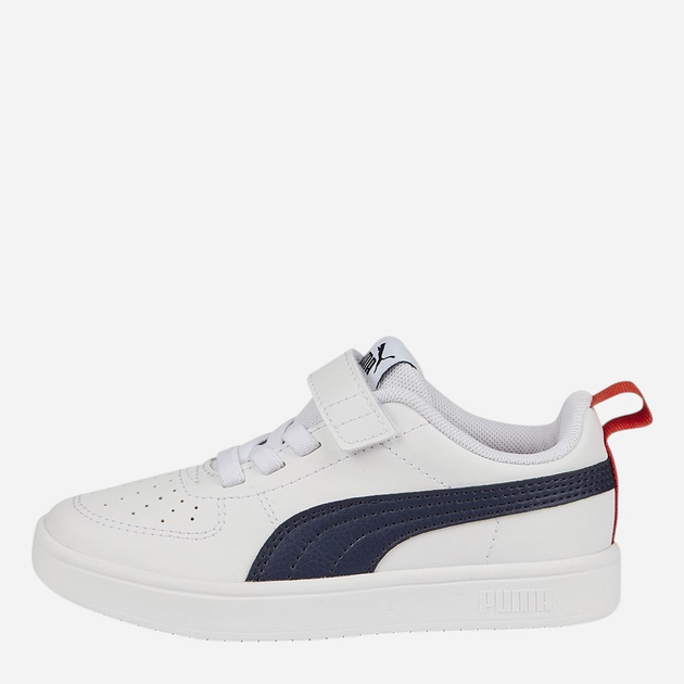 Sneakersy chłopięce na rzepy Puma Rickie AC+ PS 38583609 28.5 (10.5UK) Białe - obraz 1