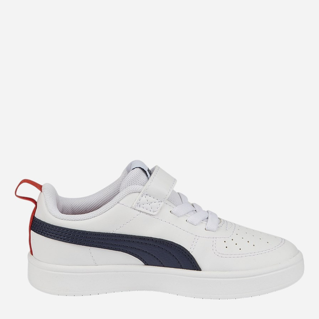 Дитячі кеди для хлопчика Puma Rickie AC+ PS 38583609 31.5 (12.5UK) Білі з темно-синім (4065449316194) - зображення 3