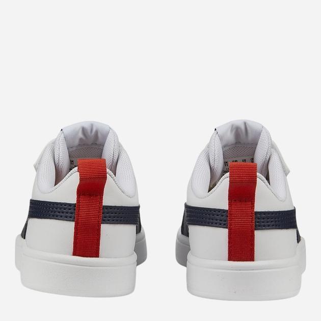 Дитячі кеди для хлопчика Puma Rickie AC+ PS 38583609 34 (1.5UK) Білі з темно-синім (4065449316279) - зображення 4