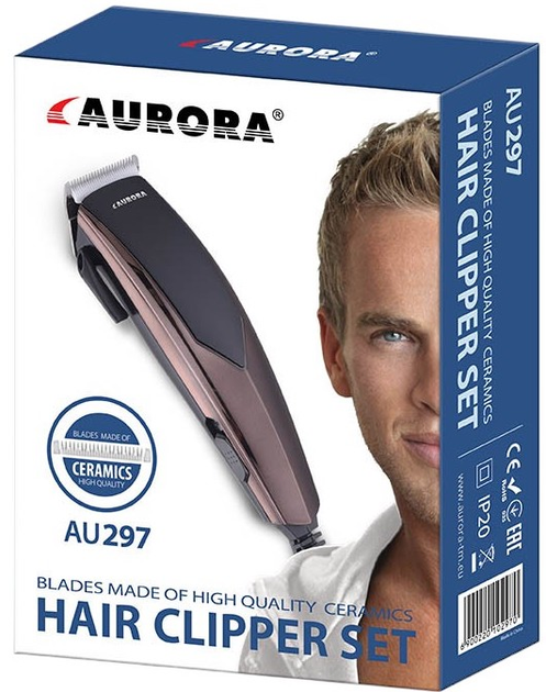 Машинка для стрижки волосся Aurora AU297 (6900220102970) - зображення 6
