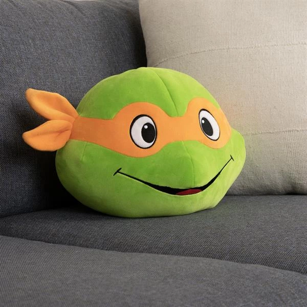 Мягкая игрушка Club Mocchi- Mocchi- TMNT Микеланджело мега 28 см (T12469) - Фото 4 Мягкая игрушка Club Mocchi- Mocchi- TMNT Микеланджело мега 28 см (T12469) - изображение 4