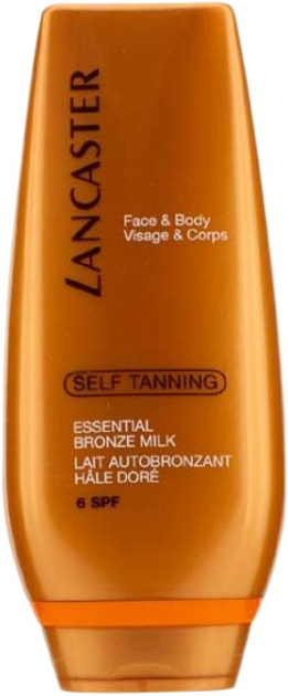 Lotion samoopalający do twarzy i ciała Lancaster Self-Tanning SPF 6 125 ml (3414209038325) - obraz 1