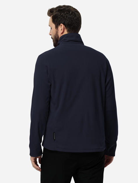 Толстовка на флисе, на молнии мужская Jack Wolfskin Taunus Fz M 1711451-1010 S Темно- синяя (4064993867176) 