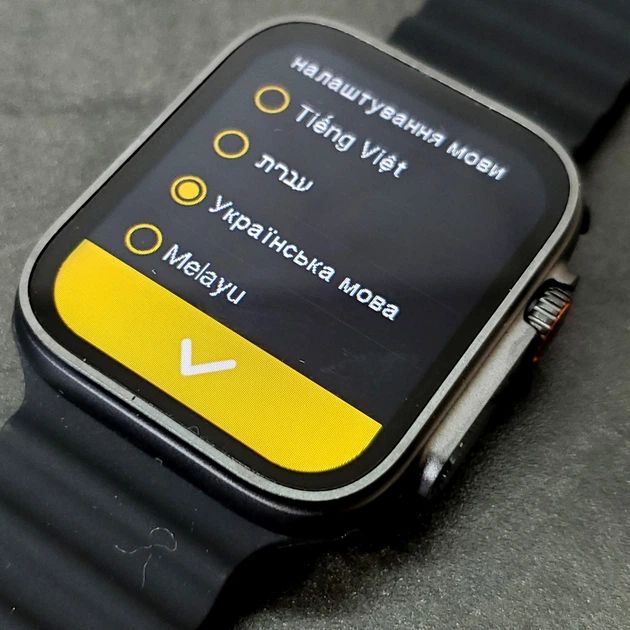 Смартгодинник Smart Watch XO M8 Ultra 45 mm українське меню з функцією дзвінка Чорний (Black) - зображення 13