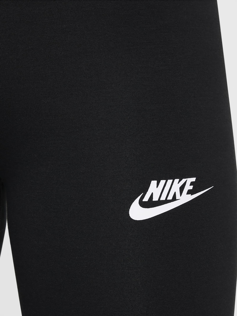 Підліткові спортивні легінси для дівчинки Nike Sportswear Classic FZ5583-010 M (137-147 см) Чорні (197596763263) - зображення 4