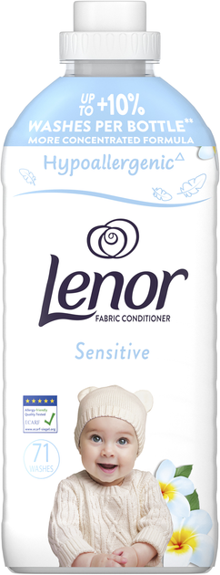 Кондиціонер для білизни Lenor Для чутливої шкіри 71 цикл прання 1.491 л (8700216723985) - зображення 2