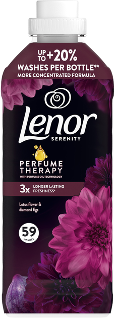 Кондиціонер для білизни Lenor Квітка лотоса 59 циклів прання 1.239 л (8700216723756) - зображення 2