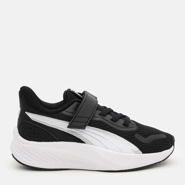 Детские кроссовки для мальчика Puma Pounce Lite Ac+ 31165001 30 Black-White-Silver (4067983397707) 