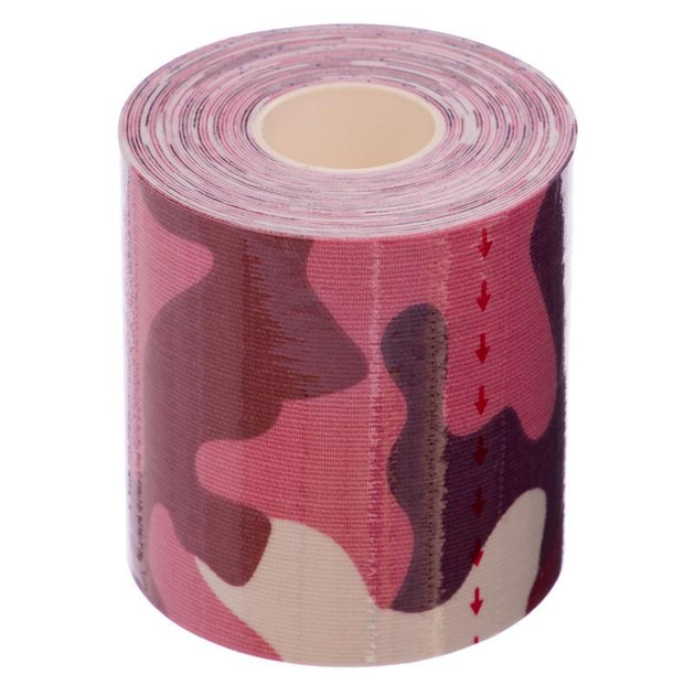 Кінезіо тейп (Kinesio tape) SP-Sport BC-0842-7_5 розмір 7,5смх5м рожевий - зображення 2