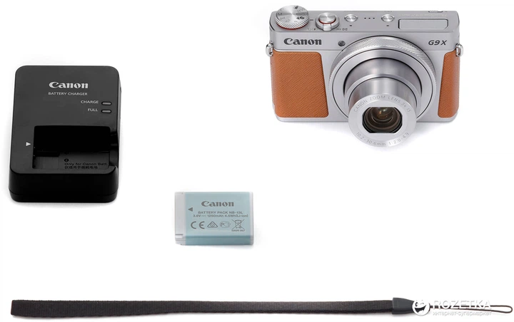 Фотоаппарат Canon PowerShot G9 X Mark II Silver (1717C012) купить