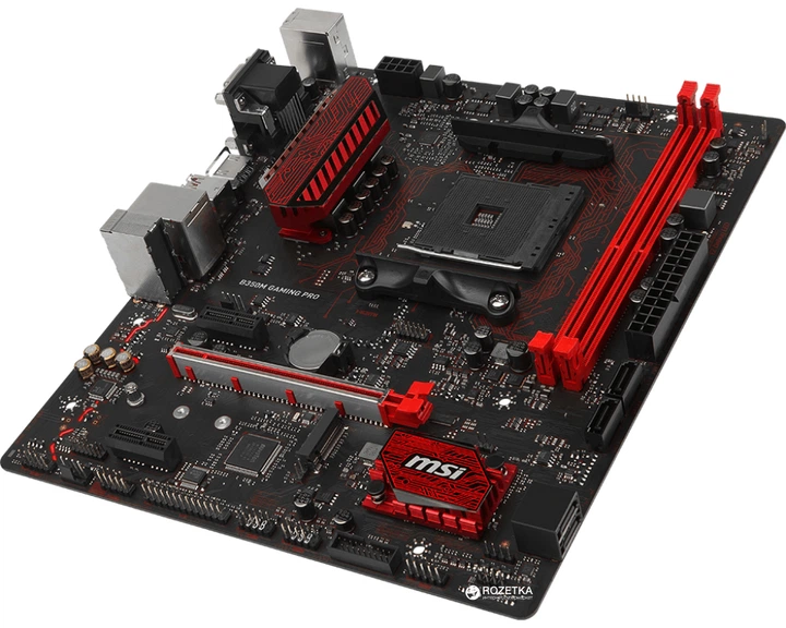 Материнская плата MSI B350M Gaming Pro (sAM4, AMD B350, PCI-Ex16
