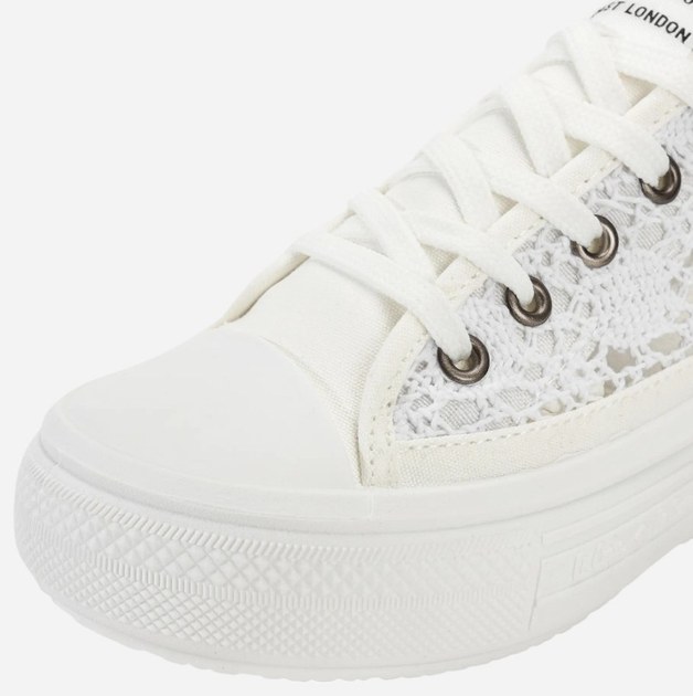 Жіночі кеди низькі Lee Cooper LCW-23-44-1617L 39 25.3 см Білі (5904292117475) - зображення 6