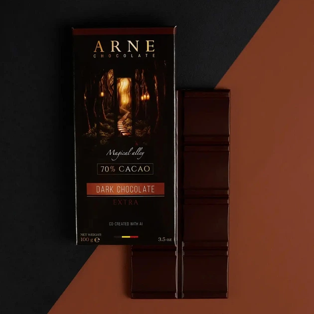 Шоколад Arne Extra черный 70% 100 г (4820235280529) - Фото 2 Шоколад Arne Extra черный 70% 100 г (4820235280529) - изображение 2