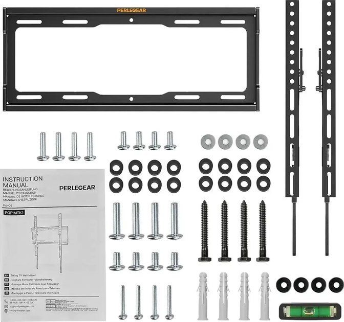 Настенный кронштейн для телевизора Perlegear PGPIMTK1-E 26-55 дюймов VESA до 45кг - Фото 6 Настенный кронштейн для телевизора Perlegear PGPIMTK1-E 26-55 дюймов VESA до 45кг - изображение 6