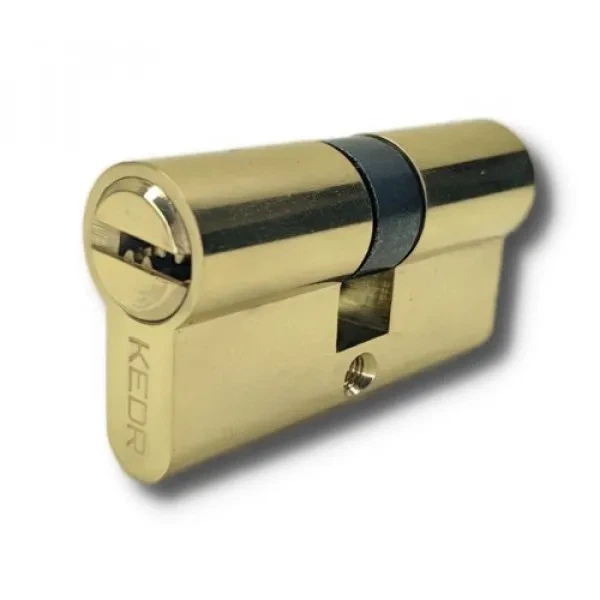 Серцевина КEDR BRASS М60 ZG (30*30) brass key (з латунним ключем) - изображение 2
