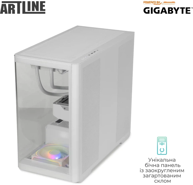 Компьютер ARTLINE Gaming TANKWHITE Windows 11 Home (TANKWHITEv113Win) - Фото 17 Компьютер ARTLINE Gaming TANKWHITE Windows 11 Home (TANKWHITEv113Win) - изображение 17