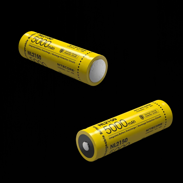 Літієвий акумулятор Li-Ion 21700 Nitecore NL2150 3.6 V (5000mAh), захищений - зображення 5