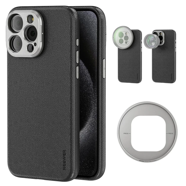 Чохол Neewer PA054 Phone Case з адаптерами для фільтрів 17 і 67мм для iPhone 15 Pro Max Black - Фото 9 Чохол Neewer PA054 Phone Case з адаптерами для фільтрів 17 і 67мм для iPhone 15 Pro Max Black - зображення 9