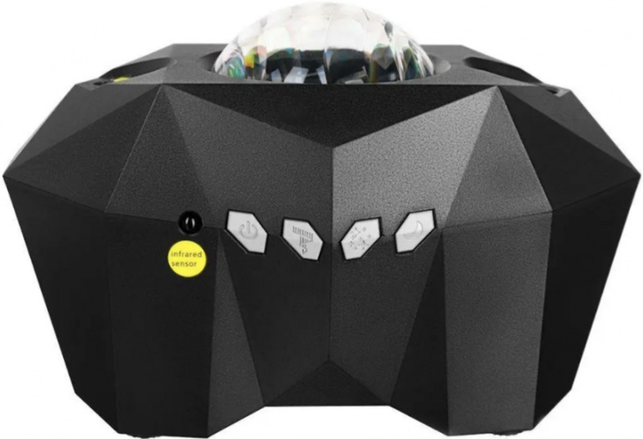 Ночник-проектор звездное небо с Bluetooth-колонкой Aurora Moon Star 52796, Черный - изображение 5
