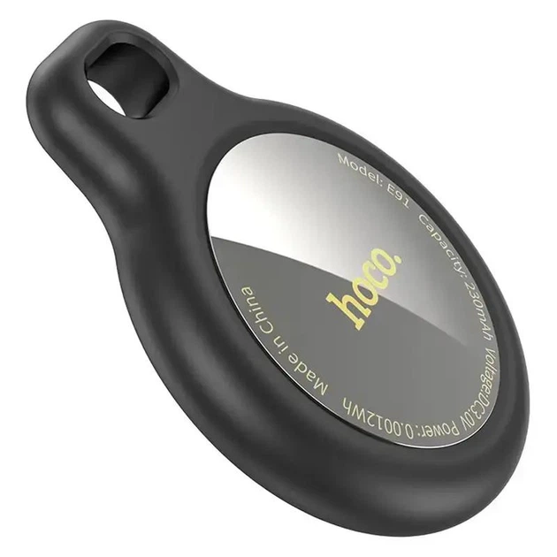 Поисковый трекер брелок Hoco E91 Tiger Intelligent Positioning Anti-Lost Device Black - изображение 5