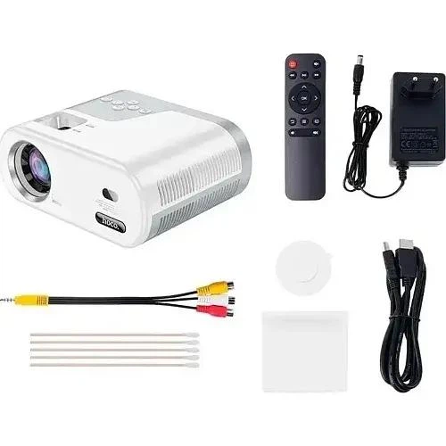 Проектор Hoco DT2 Smart Projector (720P Android version) (EU) Grey White - зображення 6