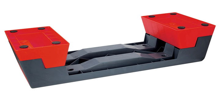 Степ для аеробіки HMS PREMIUM Чорно-червоний AS007 (5907695552676) - зображення 6