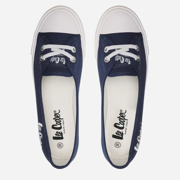 Жіночі кеди низькі Lee Cooper LCW-23-31-1789L 38 24.5 см Сині (5904292134403) - зображення 4