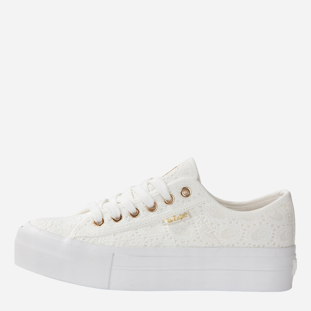 Жіночі кеди низькі Lee Cooper LCW-25-31-3438L 38 24.5 см Білі (5904292166152) - зображення 3