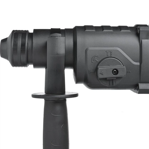 Перфоратор прямой Intertool 1000 Вт SDS-Plus реверс регулировка оборотов кабель 4 м с бурами в кейсе (000065797) - изображение 6