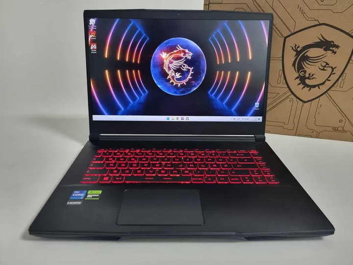 Ноутбук MSI Thin GF63 12VE (2023) I7 12650H/RTX 4050/RAM 16GB/SSD 512GB ...