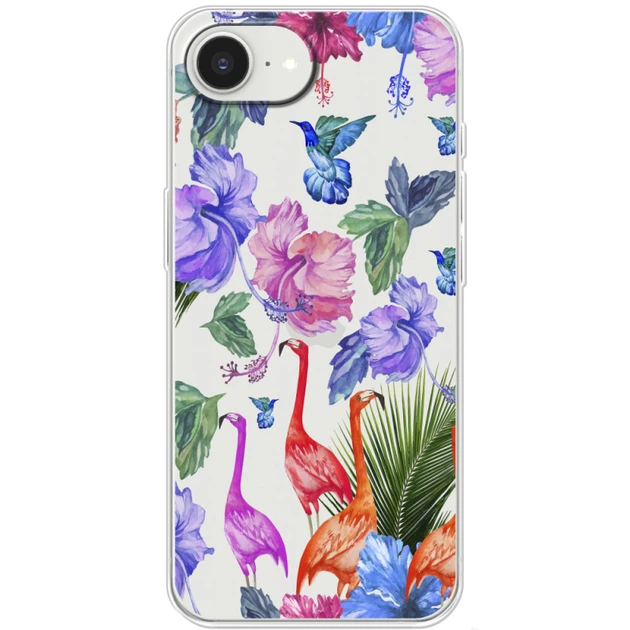 Силіконовий чохол BoxFace Apple iPhone 16e Flamingo (65166-cc40) - Фото 1 Силіконовий чохол BoxFace Apple iPhone 16e Flamingo (65166-cc40) - зображення 1