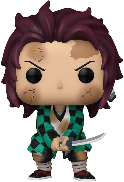 Фігурка Funko Pop Animation Demon Slayer Tanjiro Training 72613 (889698726139) - зображення 2