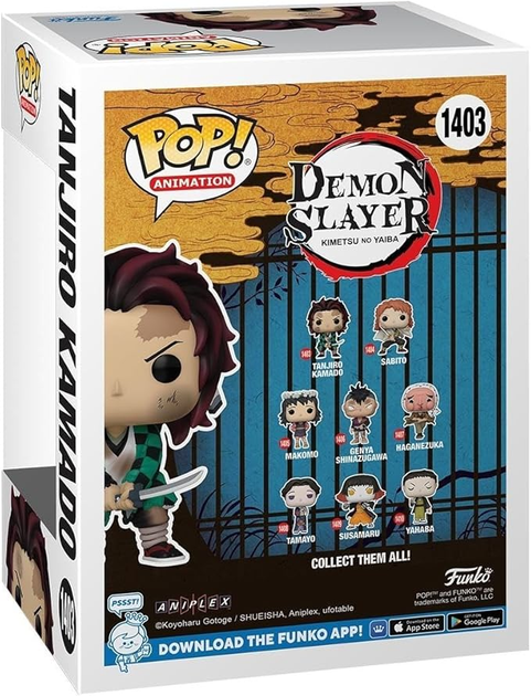 Figurka Funko Pop Animation Demon Slayer Tanjiro Training 72613 (889698726139) - obraz 3