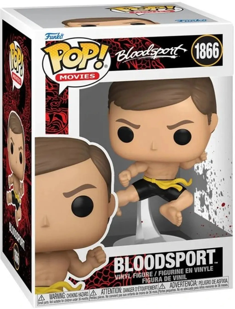 Фігурка Funko Pop Movies Bloodsport Френк Дакс 80779 (889698807791) - зображення 1