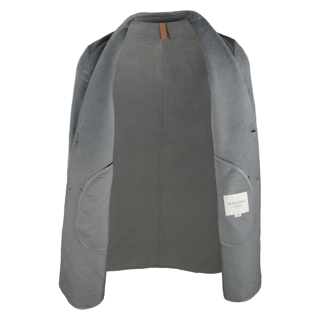 Пальто Чоловіче Jack & Jones Cірий M 190124-949423 - зображення 5