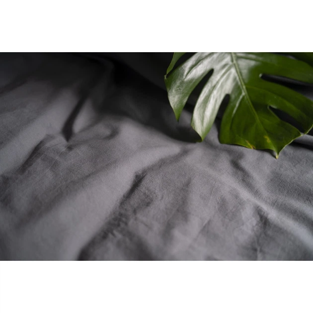 Комплект постільної білизни SoundSleep Stonewash Dark Gray полуторний сірий (92669499) - Фото 2 Комплект постільної білизни SoundSleep Stonewash Dark Gray полуторний сірий (92669499) - зображення 2