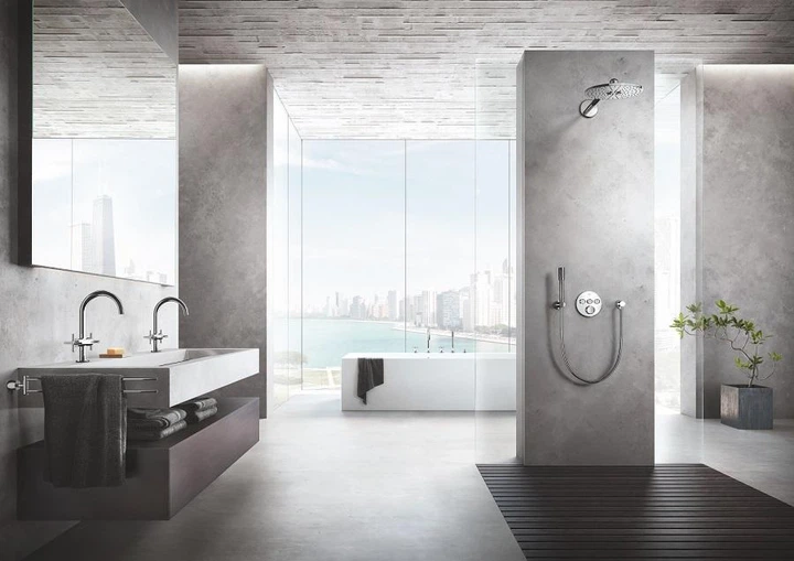 Зовнішня частина термостатичного змішувача Grohe Grohtherm SmartControl 29121000 на 3 виходи - изображение 7