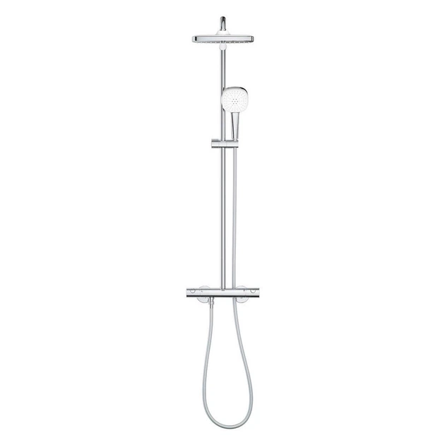 Душова стійка Grohe Tempesta System 250 Cube з термостатом хром 26689001 - изображение 11