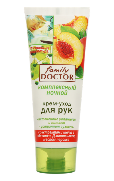 Крем-уход для рук Family Doctor Комплексный ночной 75 мл - изображение 2