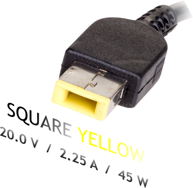 Zasilacz do laptopa AKYGA Lenovo 20V 2.25A 45W (Slip Tip) (AK-ND-51) - obraz 3