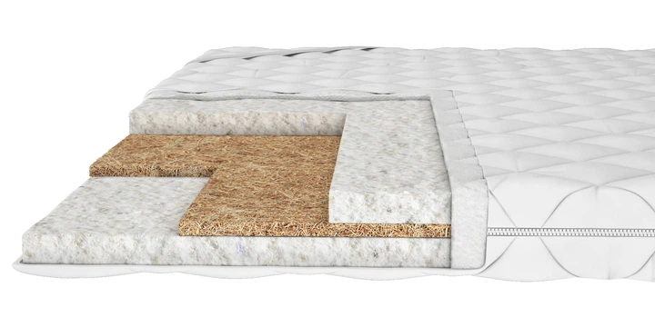 Тонкий матрас-топпер aMebli Sleep&Go Run Cocos 110x190 см - Фото 3 Тонкий матрас-топпер aMebli Sleep&Go Run Cocos 110x190 см - изображение 3