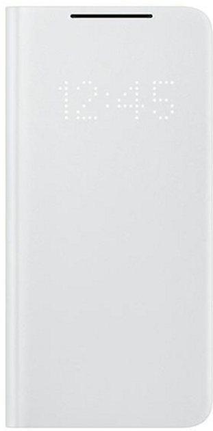 Чохол-книжка Samsung LED View Cover для Galaxy S21 Plus Світло-сірий (8806090843143) (955555905729172) - Уцінка - зображення 1