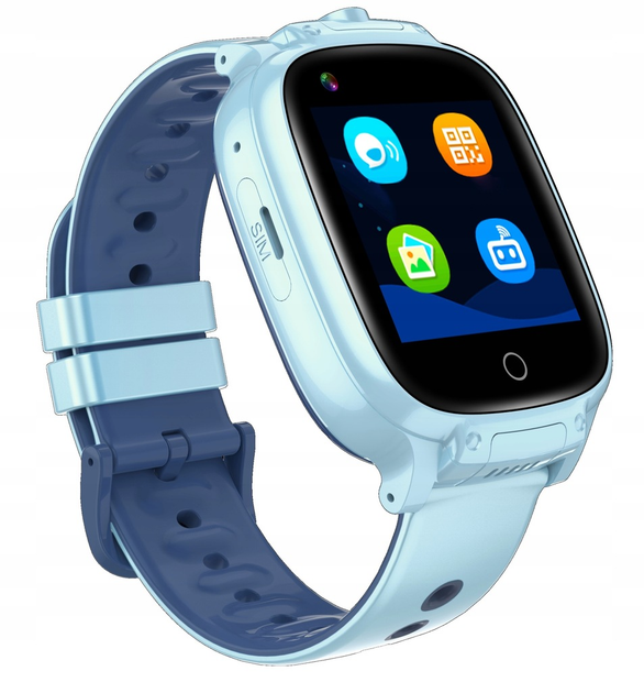 Дитячий смарт-годинник Garett Kids Twin 4G Blue (TWIN_4G_NIEB) (955555905961676) - Уцінка - зображення 5