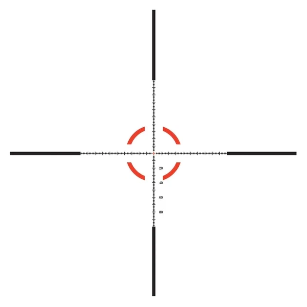 Приціл TRIJICON CREDO 1-6X24 55GR.223 SFP RED - зображення 2