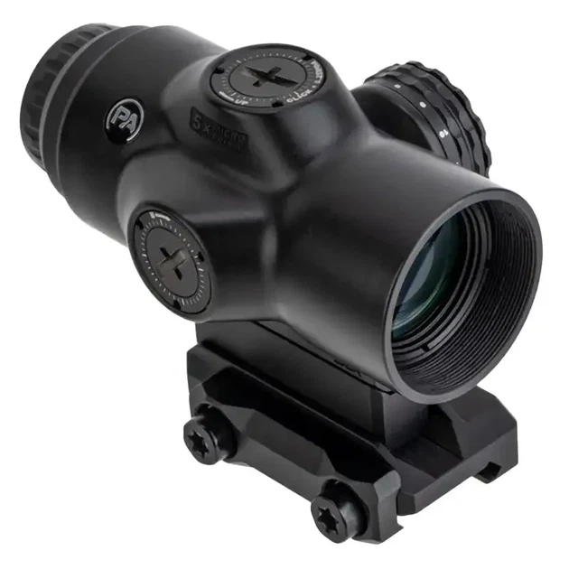 Призматический прицел Primary Arms SLx 5X Micro Prism сетка ACSS Aurora 5.56 / .308 Yard. Black - изображение 7